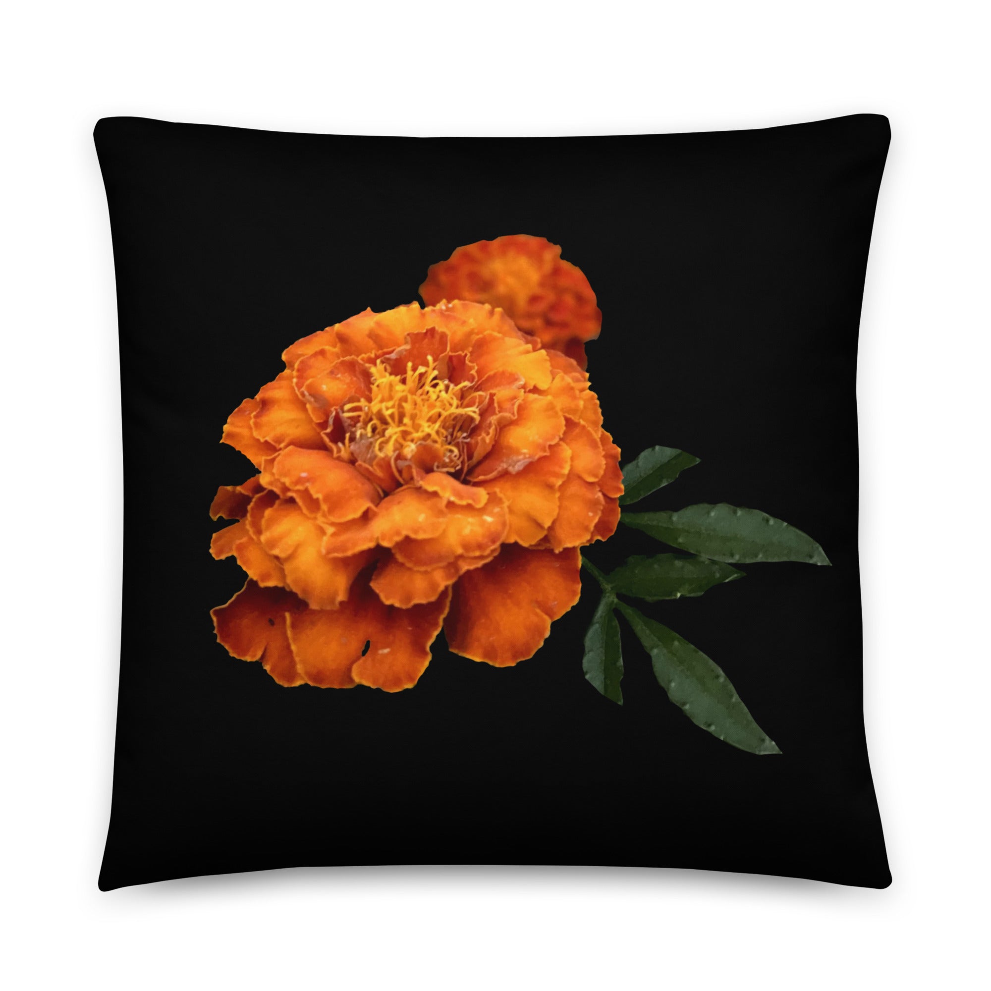 Orange hotsell flower pillow