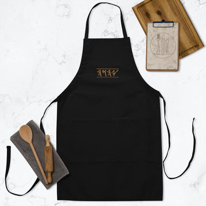 Unisex Embroidered Apron